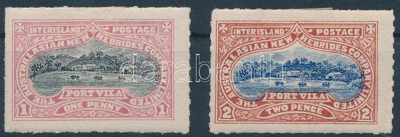 Lot 8029 - new hebrides philately and postal history world - new hebrides -  Darabanth Co Ltd Stamps, Coins and Postcards Mail Auction #283