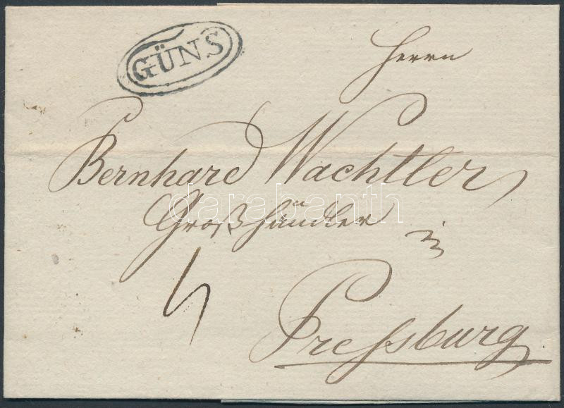 Lot 109 - Hungary philately and postal history hungary - prephilatelic covers -  Darabanth Co Ltd Major Auction of stamps, postcards and other collectibles #26 