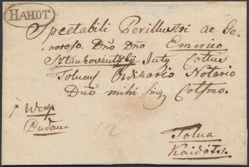 Lot 134 - Hungary philately and postal history hungary - prephilatelic covers -  Darabanth Co Ltd Major Auction of stamps, postcards and other collectibles #26 