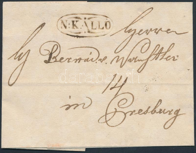 Lot 93 - Hungary philately and postal history hungary - prephilatelic covers -  Darabanth Co Ltd Major Auction of stamps, postcards and other collectibles #26 
