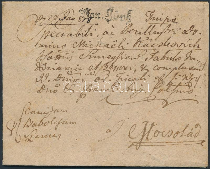 Lot 27 - Hungary philately and postal history hungary - prephilatelic covers - Darabanth Co Ltd Major Auction of stamps, postcards and other collectibles #26 Lot 27 - Hungary philately and postal history hungary - prephilatelic covers - Darabanth Co Ltd Major Auction of stamps, postcards and other collectibles #26