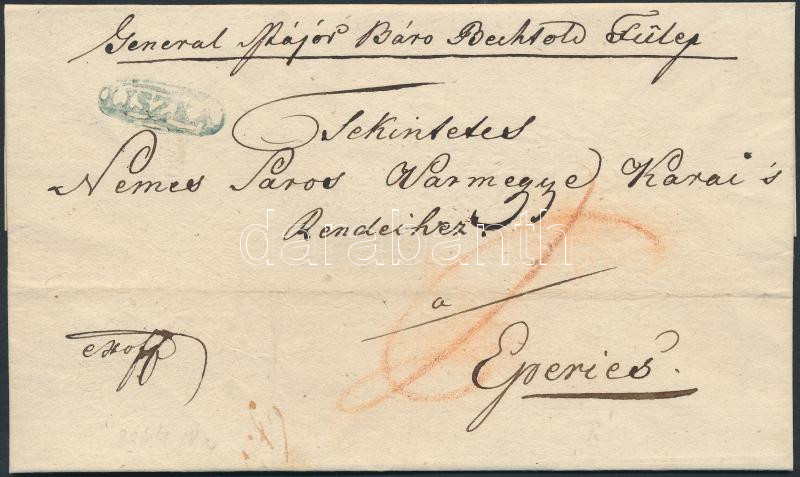Lot 88 - Hungary philately and postal history hungary - prephilatelic covers -  Darabanth Co Ltd Major Auction of stamps, postcards and other collectibles #26 