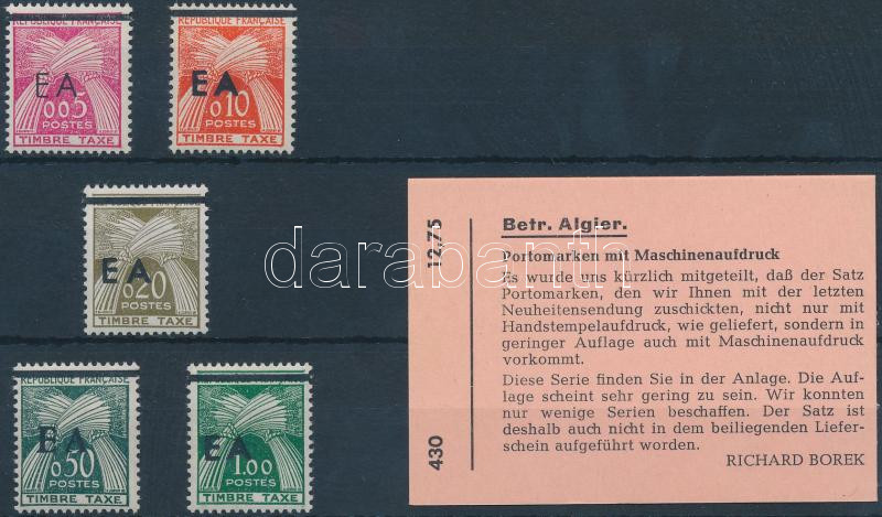 Lot 6341 - Algeria Philately and postal history world - Algeria - Darabanth Co Ltd Online auction of stamps, postcards and other collectibles #288 Lot 6341 - Algeria Philately and postal history world - Algeria - Darabanth Co Ltd Online auction of stamps, postcards and other collectibles #288