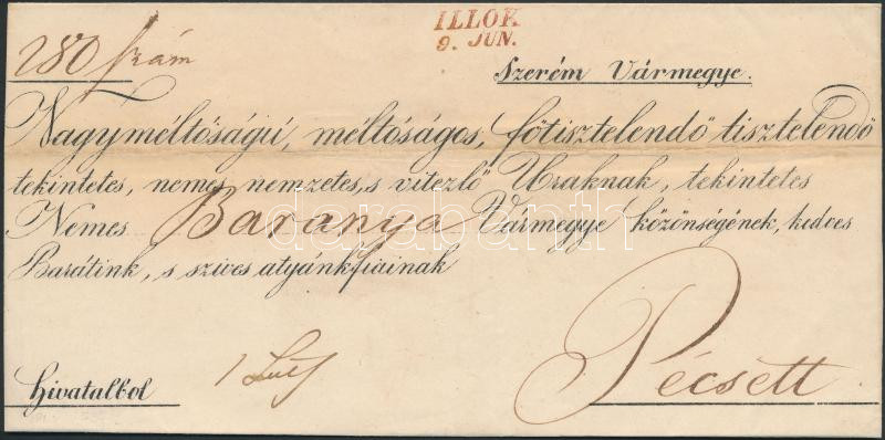 Lot 154 - Hungary philately and postal history hungary - prephilatelic covers -  Darabanth Co Ltd Major Auction of stamps, postcards and other collectibles #26 