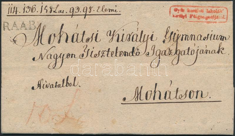 Lot 176 - Hungary philately and postal history hungary - prephilatelic covers -  Darabanth Co Ltd Major Auction of stamps, postcards and other collectibles #26 