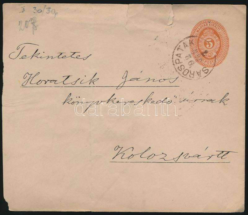 Lot 434 - Hungary Hungarian covers at a very low starting price -  Darabanth Co Ltd Online auction of stamps, postcards and other collectibles #287 