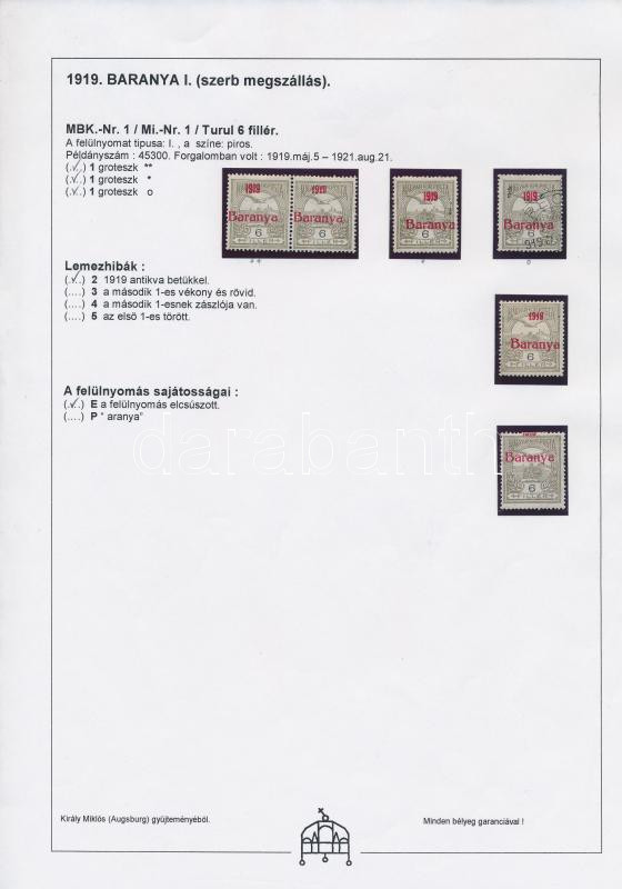 Lot 3998 - Hungary philately and postal history hungary - occupation and local issues 1919-1921 (with guarantee) - Darabanth Co Ltd Online auction of stamps, postcards and other collectibles #287 Lot 3998 - Hungary philately and postal history hungary - occupation and local issues 1919-1921 (with guarantee) - Darabanth Co Ltd Online auction of stamps, postcards and other collectibles #287
