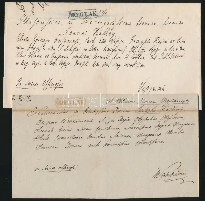 Lot 130 - Hungary philately and postal history hungary - prephilatelic covers -  Darabanth Co Ltd Major Auction of stamps, postcards and other collectibles #26 