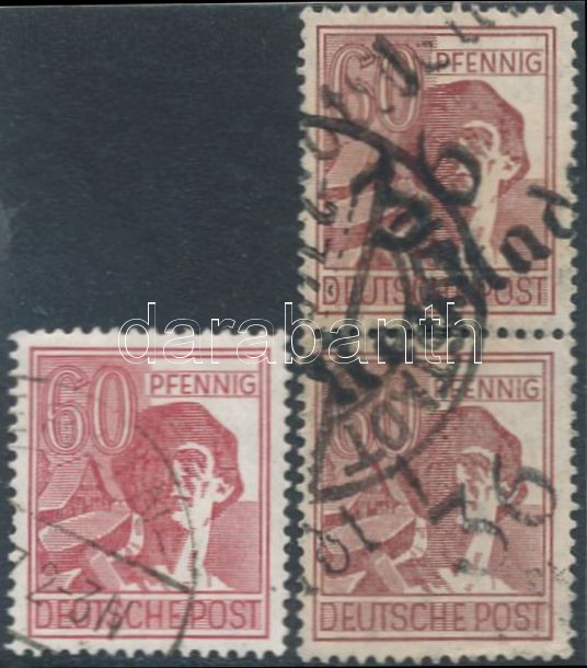 Lot 7630 - germany - soviet zone Philately and postal history World - Germany - Soviet zone -  Darabanth Co Ltd Online auction of stamps, postcards and other collectibles #288 