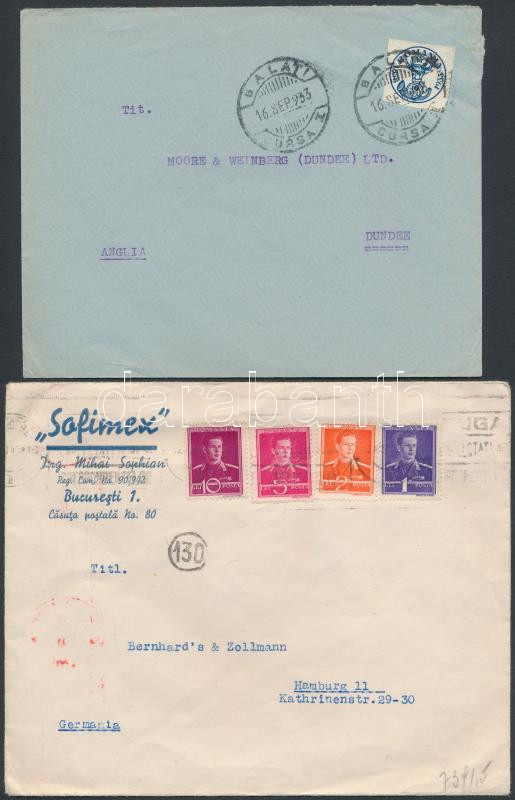 Lot 7557 - Romania philately and postal history world - romania - Darabanth Co Ltd Stamps, Coins and Postcards Mail Auction #284 Lot 7557 - Romania philately and postal history world - romania - Darabanth Co Ltd Stamps, Coins and Postcards Mail Auction #284