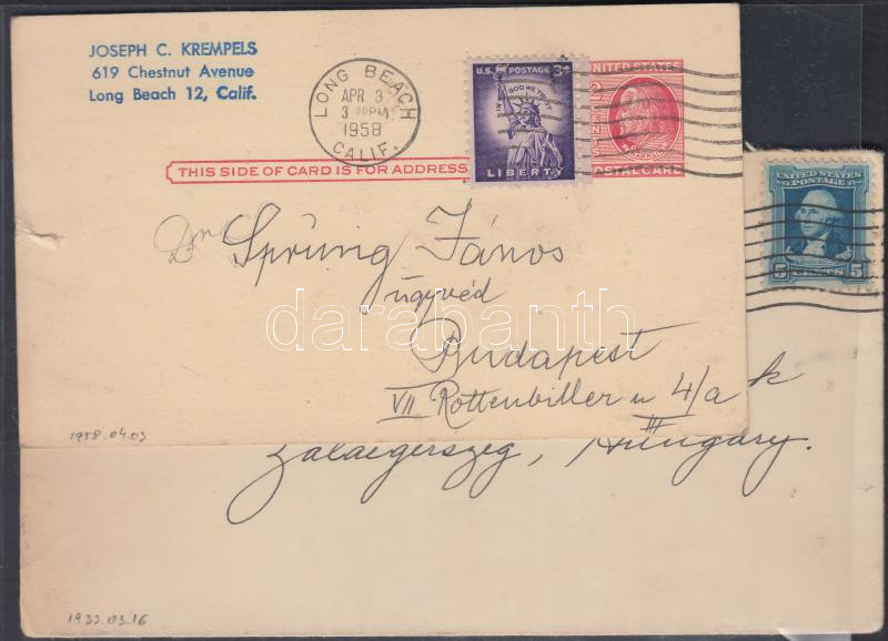 Lot 6115 - United States of America philately and postal history world - united states of america - Darabanth Co Ltd Stamps, Coins and Postcards Mail Auction #284 Lot 6115 - United States of America philately and postal history world - united states of america - Darabanth Co Ltd Stamps, Coins and Postcards Mail Auction #284