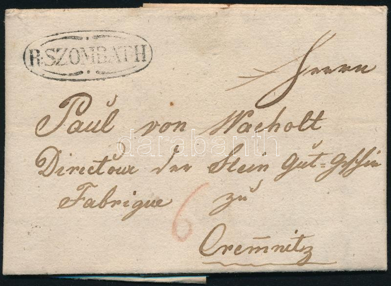 Lot 30 - Hungary philately and postal history hungary - prephilatelic covers -  Darabanth Co Ltd Major Auction of stamps, postcards and other collectibles #26 