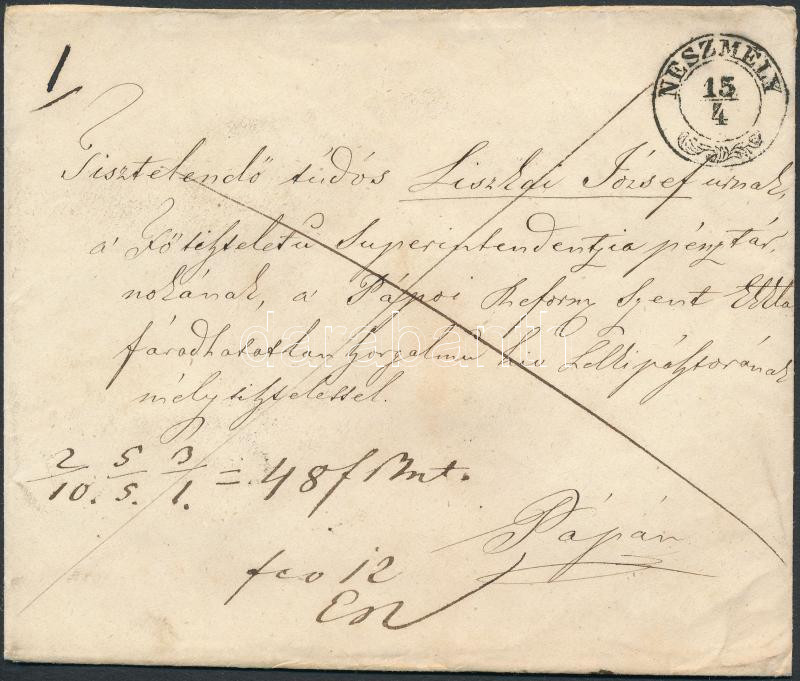 Lot 186 - Hungary philately and postal history hungary - prephilatelic covers -  Darabanth Co Ltd Major Auction of stamps, postcards and other collectibles #26 