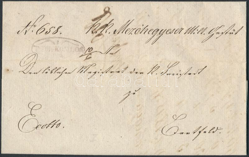 Lot 195 - Hungary philately and postal history hungary - prephilatelic covers -  Darabanth Co Ltd Major Auction of stamps, postcards and other collectibles #26 