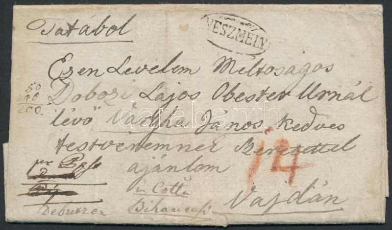 Lot 47 - Hungary philately and postal history hungary - prephilatelic covers - Darabanth Co Ltd Major Auction of stamps, postcards and other collectibles #26 Lot 47 - Hungary philately and postal history hungary - prephilatelic covers - Darabanth Co Ltd Major Auction of stamps, postcards and other collectibles #26
