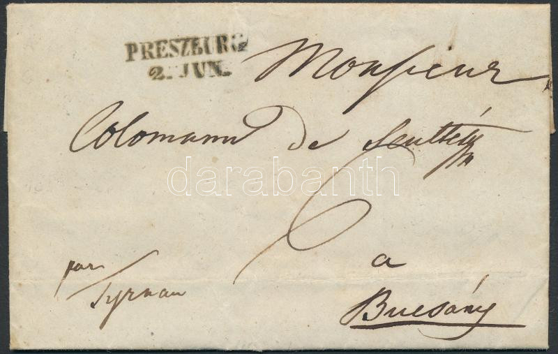 Lot 128 - Hungary philately and postal history hungary - prephilatelic covers -  Darabanth Co Ltd Major Auction of stamps, postcards and other collectibles #26 