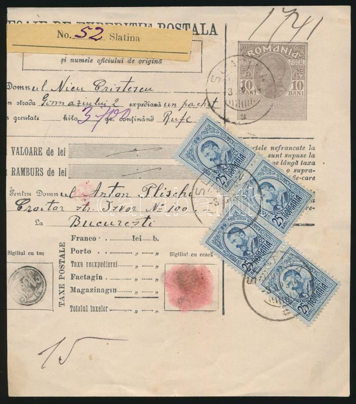 Lot 7213 - Romania philately and postal history world - romania -  Darabanth Co Ltd Online auction of stamps, postcards and other collectibles #287 