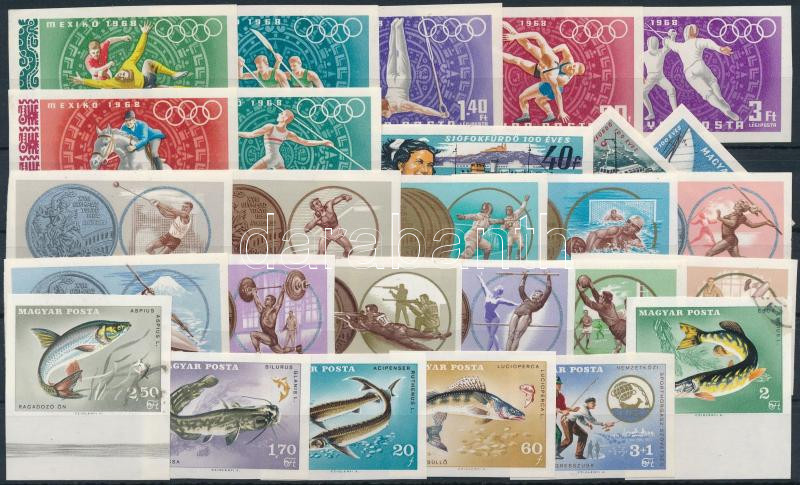 Lot 145 - Hungary imperforate sets - blocks at a very low starting price -  Darabanth Co Ltd Stamps, Coins and Postcards Mail Auction #283