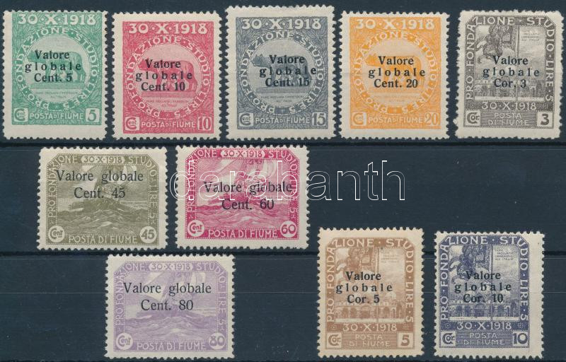 Lot 6445 - Fiume philately and postal history world - fiume -  Darabanth Co Ltd Online auction of stamps, postcards and other collectibles #287 