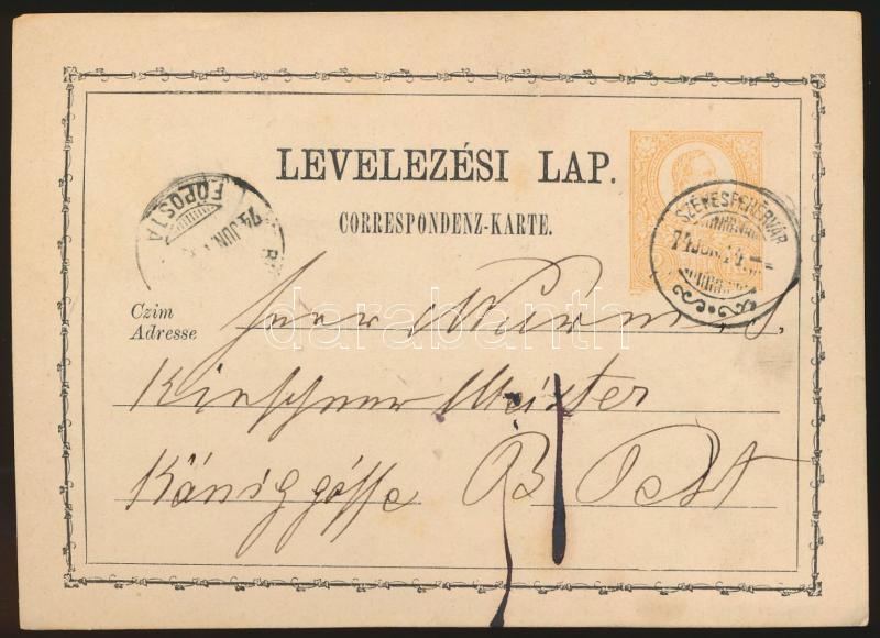 Lot 744 - Hungary Hungarian covers at a very low starting price - Darabanth Co Ltd Online auction of stamps, postcards and other collectibles #285 Lot 744 - Hungary Hungarian covers at a very low starting price - Darabanth Co Ltd Online auction of stamps, postcards and other collectibles #285