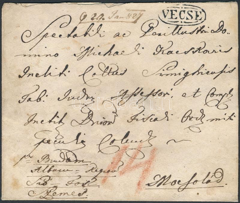Lot 38 - Hungary philately and postal history hungary - prephilatelic covers - Darabanth Co Ltd Major Auction of stamps, postcards and other collectibles #26 Lot 38 - Hungary philately and postal history hungary - prephilatelic covers - Darabanth Co Ltd Major Auction of stamps, postcards and other collectibles #26