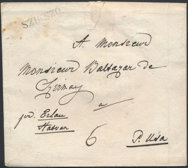 Lot 104 - Hungary philately and postal history hungary - prephilatelic covers -  Darabanth Co Ltd Major Auction of stamps, postcards and other collectibles #26 