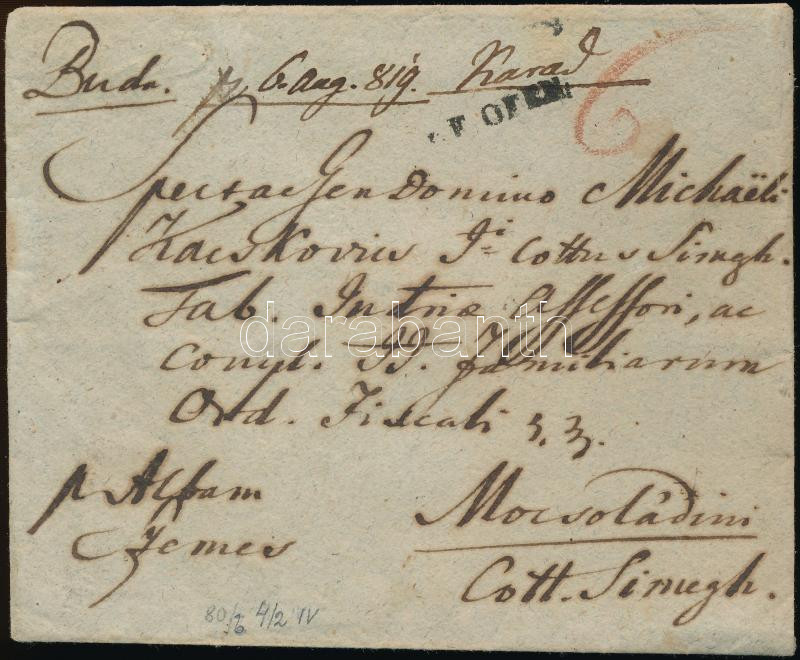 Lot 29 - Hungary philately and postal history hungary - prephilatelic covers -  Darabanth Co Ltd Major Auction of stamps, postcards and other collectibles #26 