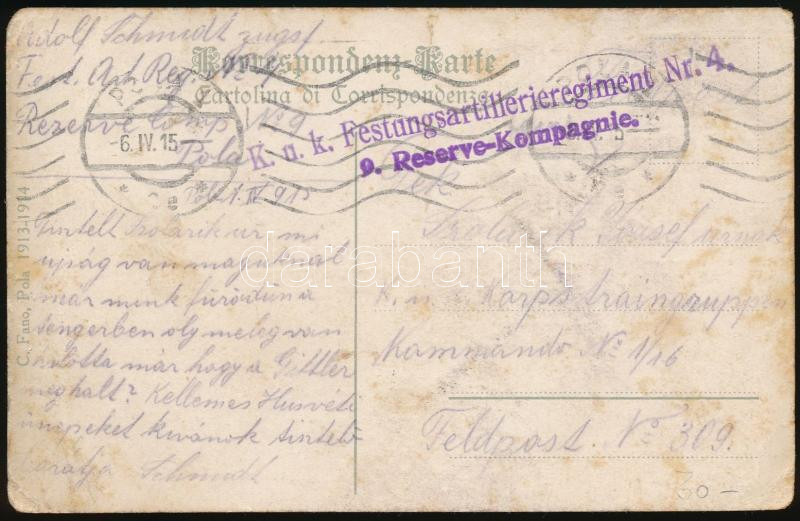 Lot 3428 - Hungary philately and postal history hungary - austro-hungarian fieldpost w.w.i. - Darabanth Co Ltd Stamps, Coins and Postcards Mail Auction #283 Lot 3428 - Hungary philately and postal history hungary - austro-hungarian fieldpost w.w.i. - Darabanth Co Ltd Stamps, Coins and Postcards Mail Auction #283