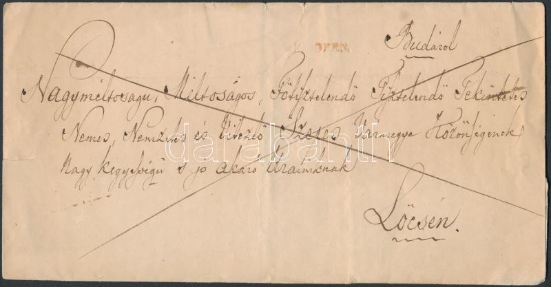 Lot 141 - Hungary philately and postal history hungary - prephilatelic covers -  Darabanth Co Ltd Major Auction of stamps, postcards and other collectibles #26 