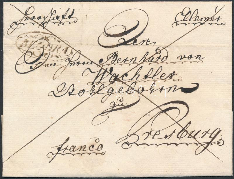 Lot 116 - Hungary philately and postal history hungary - prephilatelic covers -  Darabanth Co Ltd Major Auction of stamps, postcards and other collectibles #26 