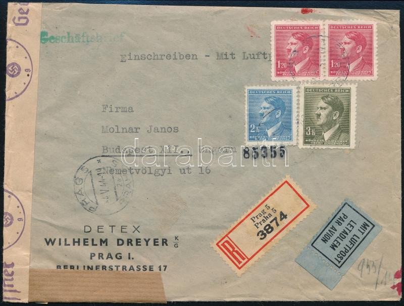 Lot 6351 - german world war ii occupations Worldwide philately and postal history - German Occupation WWII -  Darabanth Co Ltd Major Auction of stamps, postcards and other collectibles #26 