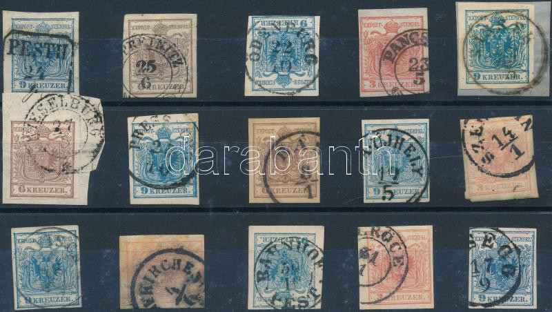 Lot 658 - Austria / Hungary philately and postal history hungary - the 1850 issue -  Darabanth Co Ltd Major Auction of stamps, postcards and other collectibles #26 