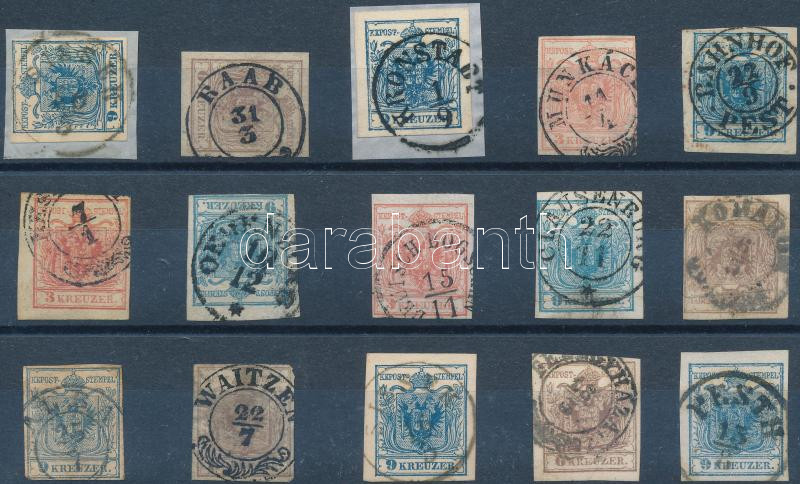Lot 659 - Austria / Hungary philately and postal history hungary - the 1850 issue -  Darabanth Co Ltd Major Auction of stamps, postcards and other collectibles #26 
