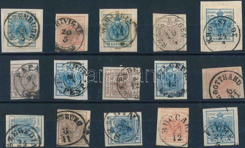 Lot 660 - Austria / Hungary philately and postal history hungary - the 1850 issue -  Darabanth Co Ltd Major Auction of stamps, postcards and other collectibles #26 