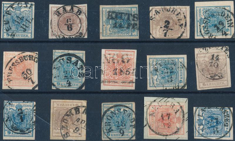 Lot 661 - Austria / Hungary philately and postal history hungary - the 1850 issue -  Darabanth Co Ltd Major Auction of stamps, postcards and other collectibles #26 