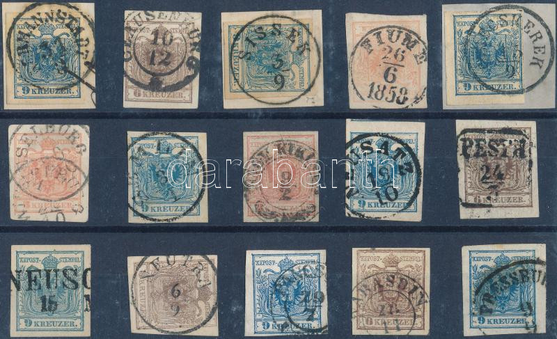 Lot 663 - Austria / Hungary philately and postal history hungary - the 1850 issue -  Darabanth Co Ltd Major Auction of stamps, postcards and other collectibles #26 