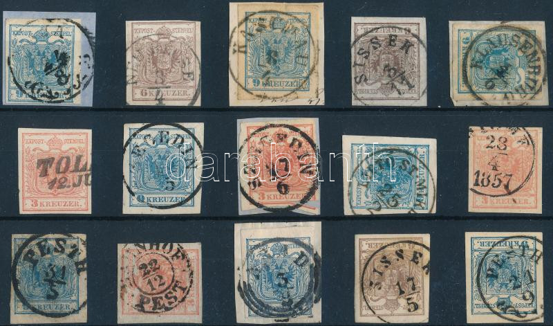 Lot 657 - Austria / Hungary philately and postal history hungary - the 1850 issue -  Darabanth Co Ltd Major Auction of stamps, postcards and other collectibles #26 