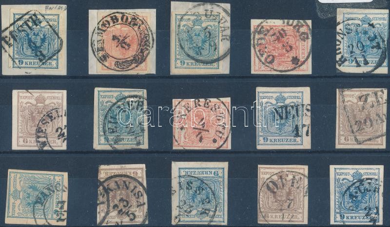 Lot 653 - Austria / Hungary philately and postal history hungary - the 1850 issue -  Darabanth Co Ltd Major Auction of stamps, postcards and other collectibles #26 