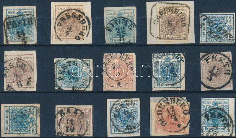 Lot 655 - Austria / Hungary philately and postal history hungary - the 1850 issue -  Darabanth Co Ltd Major Auction of stamps, postcards and other collectibles #26 