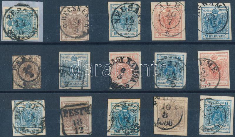 Lot 656 - Austria / Hungary philately and postal history hungary - the 1850 issue -  Darabanth Co Ltd Major Auction of stamps, postcards and other collectibles #26 