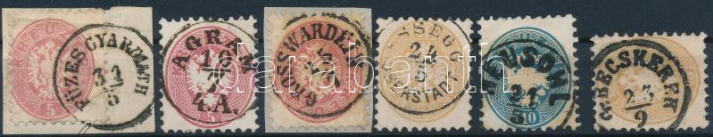 Lot 569 - Austria / Hungary Philately and postal history Hungary - Nice cancellations from a collection 1850-1867 Part 1 - Darabanth Co Ltd Major Auction of stamps, postcards and other collectibles #26 Lot 569 - Austria / Hungary Philately and postal history Hungary - Nice cancellations from a collection 1850-1867 Part 1 - Darabanth Co Ltd Major Auction of stamps, postcards and other collectibles #26