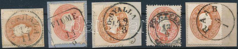 Lot 548 - Austria / Hungary Philately and postal history Hungary - Nice cancellations from a collection 1850-1867 Part 1 - Darabanth Co Ltd Major Auction of stamps, postcards and other collectibles #26 Lot 548 - Austria / Hungary Philately and postal history Hungary - Nice cancellations from a collection 1850-1867 Part 1 - Darabanth Co Ltd Major Auction of stamps, postcards and other collectibles #26