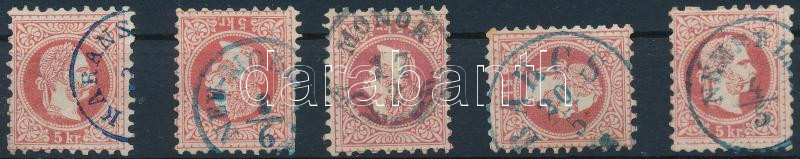 Lot 591 - Austria / Hungary Philately and postal history Hungary - Nice cancellations from a collection 1850-1867 Part 1 -  Darabanth Co Ltd Major Auction of stamps, postcards and other collectibles #26 