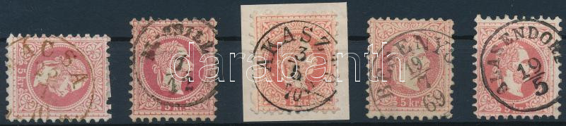 Lot 590 - Austria / Hungary Philately and postal history Hungary - Nice cancellations from a collection 1850-1867 Part 1 -  Darabanth Co Ltd Major Auction of stamps, postcards and other collectibles #26 