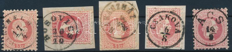 Lot 588 - Austria / Hungary Philately and postal history Hungary - Nice cancellations from a collection 1850-1867 Part 1 -  Darabanth Co Ltd Major Auction of stamps, postcards and other collectibles #26 