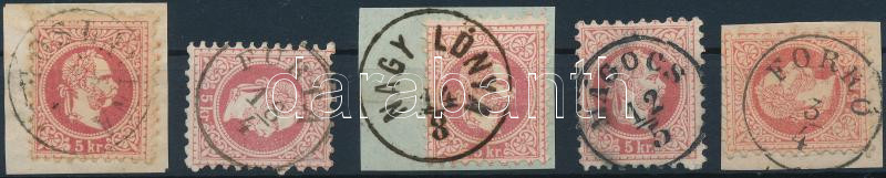 Lot 587 - Austria / Hungary Philately and postal history Hungary - Nice cancellations from a collection 1850-1867 Part 1 -  Darabanth Co Ltd Major Auction of stamps, postcards and other collectibles #26 