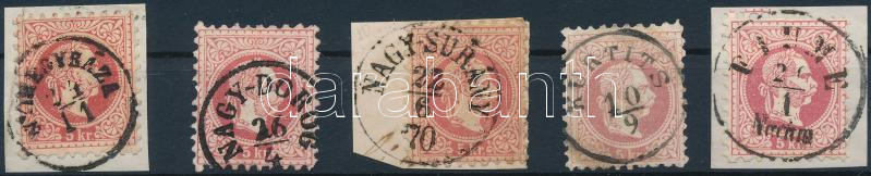 Lot 583 - Austria / Hungary Philately and postal history Hungary - Nice cancellations from a collection 1850-1867 Part 1 -  Darabanth Co Ltd Major Auction of stamps, postcards and other collectibles #26 