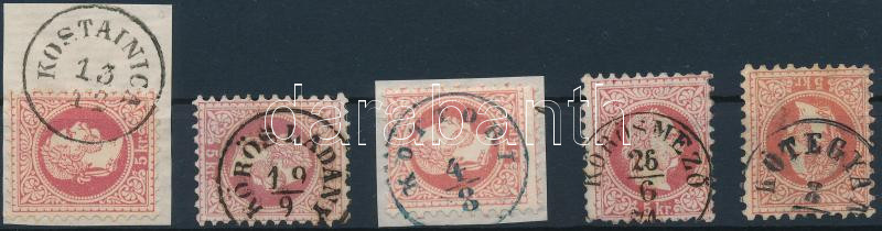 Lot 585 - Austria / Hungary Philately and postal history Hungary - Nice cancellations from a collection 1850-1867 Part 1 -  Darabanth Co Ltd Major Auction of stamps, postcards and other collectibles #26 