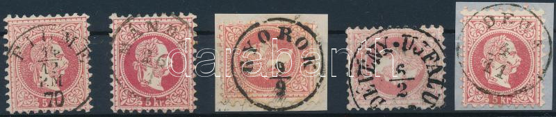 Lot 582 - Austria / Hungary Philately and postal history Hungary - Nice cancellations from a collection 1850-1867 Part 1 -  Darabanth Co Ltd Major Auction of stamps, postcards and other collectibles #26 