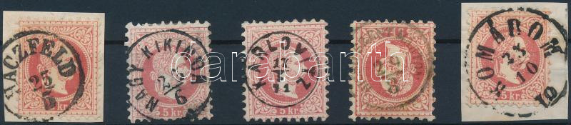 Lot 578 - Austria / Hungary Philately and postal history Hungary - Nice cancellations from a collection 1850-1867 Part 1 -  Darabanth Co Ltd Major Auction of stamps, postcards and other collectibles #26 